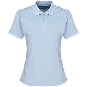 Premier Coolchecker PR616 Women’s Light Blue Polo Shirt 2XL