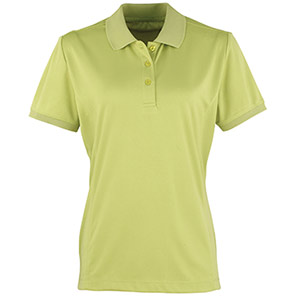 Premier Coolchecker PR616 Women’s Lime Polo Shirt 2XL
