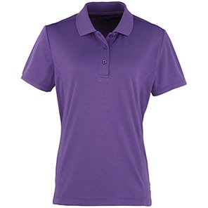 Premier Coolchecker PR616 Women’s Purple Polo Shirt 2XL
