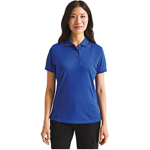 Premier Coolchecker PR616 Women’s Royal Blue Polo Shirt