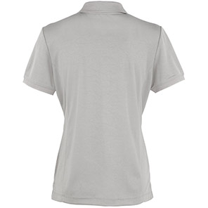 Premier Coolchecker PR616 Women’s Silver Polo Shirt
