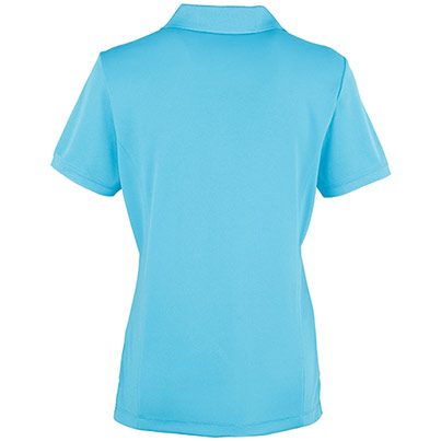 Premier Coolchecker PR616 Women’s Turquoise Polo Shirt