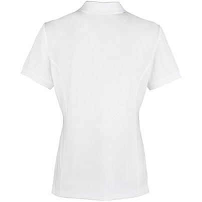 Premier Coolchecker PR616 Women’s White Polo Shirt