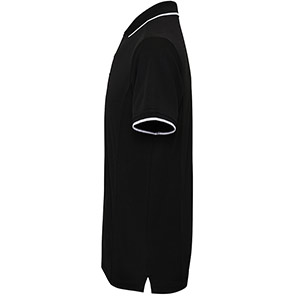 Premier Coolchecker PR618 Black/White Polo Shirt