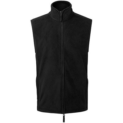 Premier Artisan PR803 Men’s Black Fleece Body Warmer