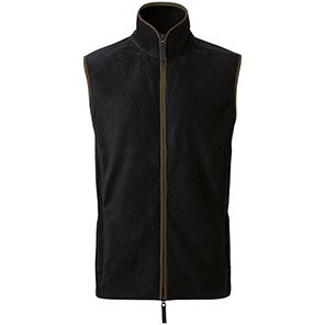 Premier Artisan PR803 Men’s Black/Brown Fleece Body Warmer 3XL