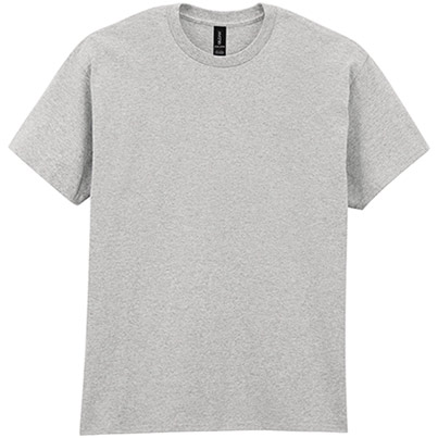 Gildan Ultra Cotton GD002 Ash T-Shirt