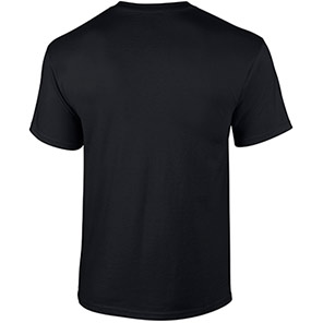 Gildan Ultra Cotton GD002 Black T-Shirt