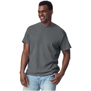 Gildan Ultra Cotton GD002 Charcoal T-Shirt