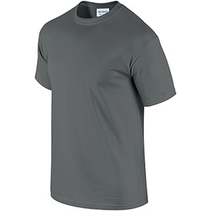 Gildan Ultra Cotton GD002 Charcoal T-Shirt