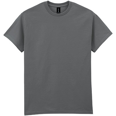 Gildan Ultra Cotton GD002 Charcoal T-Shirt