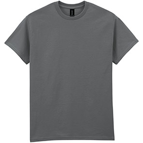 Gildan Ultra Cotton GD002 Charcoal T-Shirt 5XL