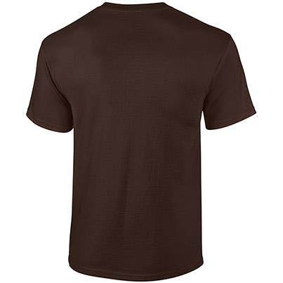 Gildan Ultra Cotton GD002 Dark Chocolate T-Shirt