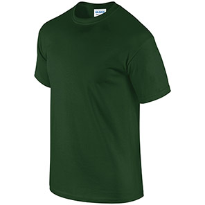 Gildan Ultra Cotton GD002 Forest Green T-Shirt