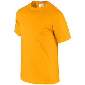 Gildan Ultra Cotton GD002 Gold T-Shirt