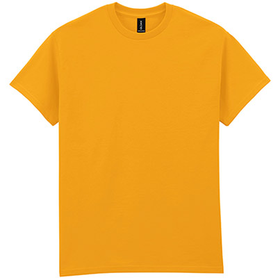 Gildan Ultra Cotton GD002 Gold T-Shirt
