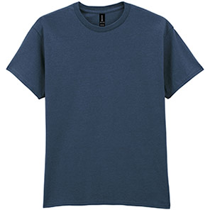 Gildan Ultra Cotton GD002 Heather Navy T-Shirt 3XL