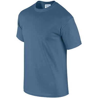 Gildan Ultra Cotton GD002 Indigo Blue T-Shirt