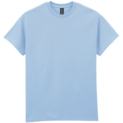 Gildan Ultra Cotton GD002 Light Blue T-Shirt