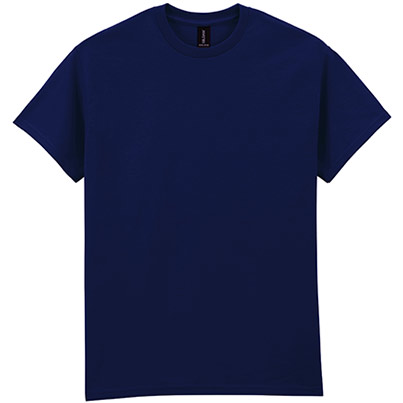 Gildan Ultra Cotton GD002 Navy T-Shirt