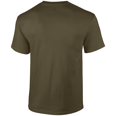 Gildan Ultra Cotton GD002 Olive T-Shirt