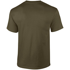 Gildan Ultra Cotton GD002 Olive T-Shirt