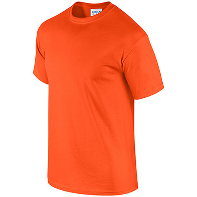 Gildan Ultra Cotton GD002 Orange T-Shirt