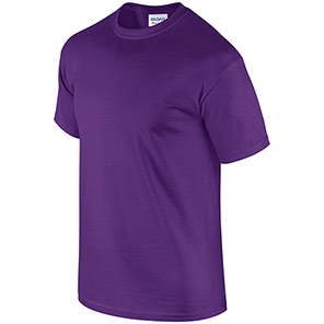 Gildan Ultra Cotton GD002 Purple T-Shirt