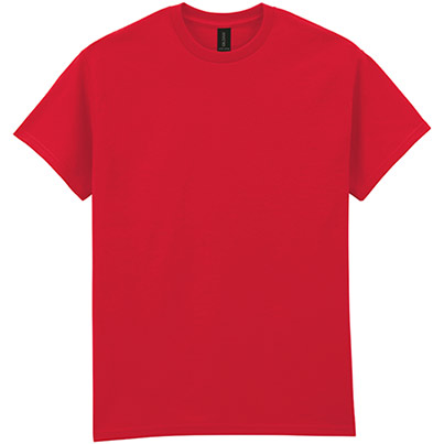Gildan Ultra Cotton GD002 Red T-Shirt