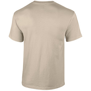 Gildan Ultra Cotton GD002 Sand T-Shirt