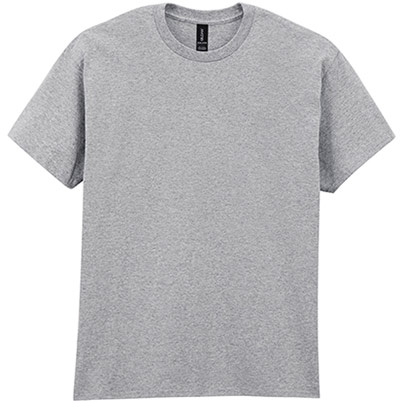 Gildan Ultra Cotton GD002 Sport Grey T-Shirt