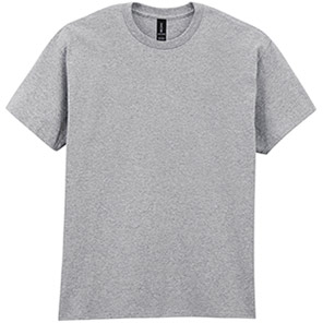 Gildan Ultra Cotton GD002 Sport Grey T-Shirt 5XL