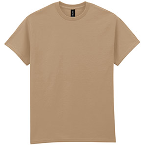 Gildan Ultra Cotton GD002 Tan T-Shirt 3XL