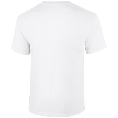 Gildan Ultra Cotton GD002 White T-Shirt