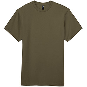 Gildan Hammer GD003 Olive T-Shirt 4XL