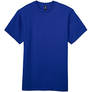 Gildan Hammer GD003 Sport Royal Blue T-Shirt 4XL