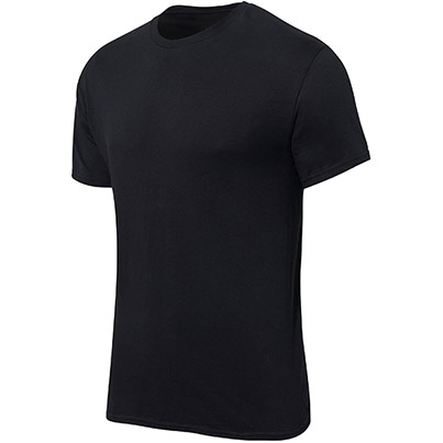 Gildan Light Cotton GD007 Black T-Shirt