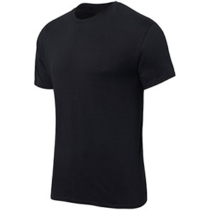 Gildan Light Cotton GD007 Black T-Shirt
