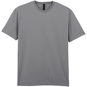 Gildan Light Cotton GD007 Charcoal T-Shirt 5XL