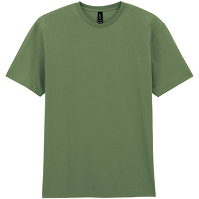 Gildan Light Cotton GD007 Military Green T-Shirt