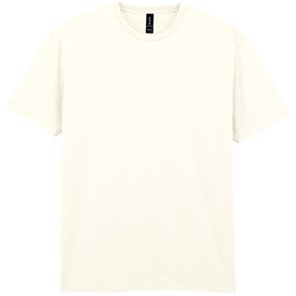 Gildan Light Cotton GD007 Off White T-Shirt 5XL