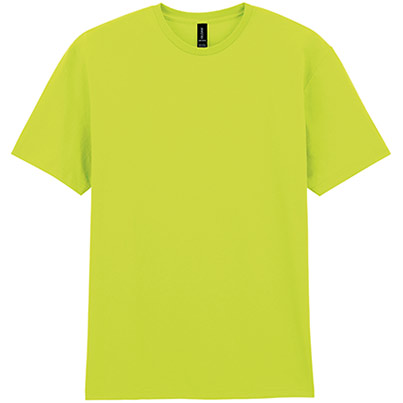 Gildan Light Cotton GD007 Safety Green T-Shirt