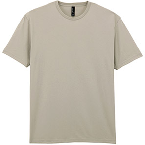Gildan Light Cotton GD007 Sand T-Shirt 5XL