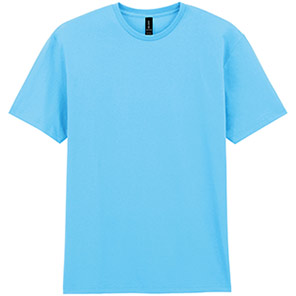 Gildan Light Cotton GD007 Sky Blue T-Shirt 5XL