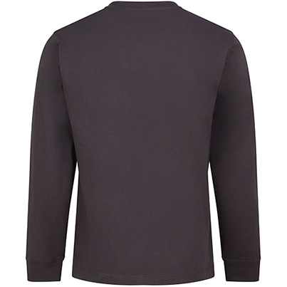 AWDis AT012 180 Charcoal Long-Sleeve T-Shirt
