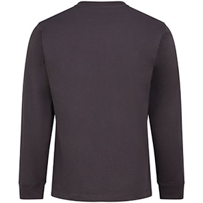 AWDis AT012 180 Charcoal Long-Sleeve T-Shirt