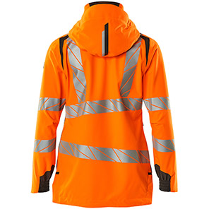 MASCOT ACCELERATE SAFE 19011 Women’s Orange/Dark Anthracite Hi-Vis Shell Jacket