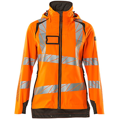 MASCOT ACCELERATE SAFE 19011 Women’s Orange/Dark Anthracite Hi-Vis Shell Jacket