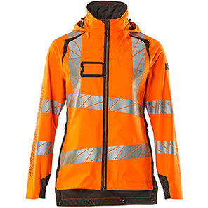 MASCOT ACCELERATE SAFE 19011 Women’s Orange/Dark Anthracite Hi-Vis Shell Jacket 5XL