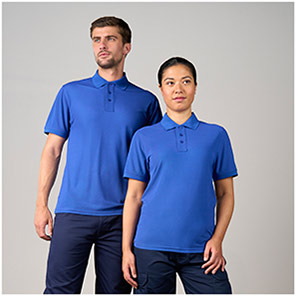 ProRTX RX109 Pro Royal Blue Wicking Polo Shirt